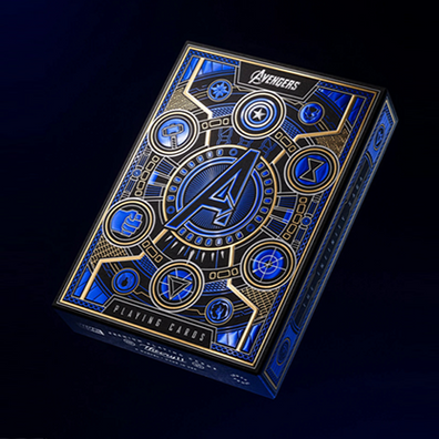 Avengers: Blue Edition Playing Cards by theory11